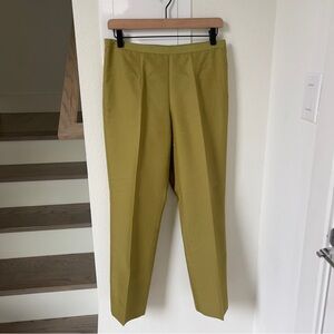 Barney’s New York Cropped Dress Pants Trousers in Green